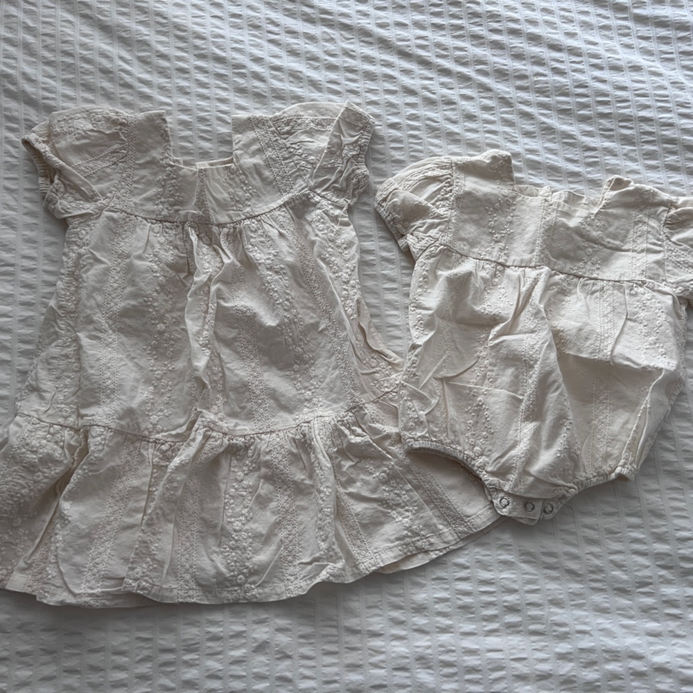 Sister Matching Dress and Romper